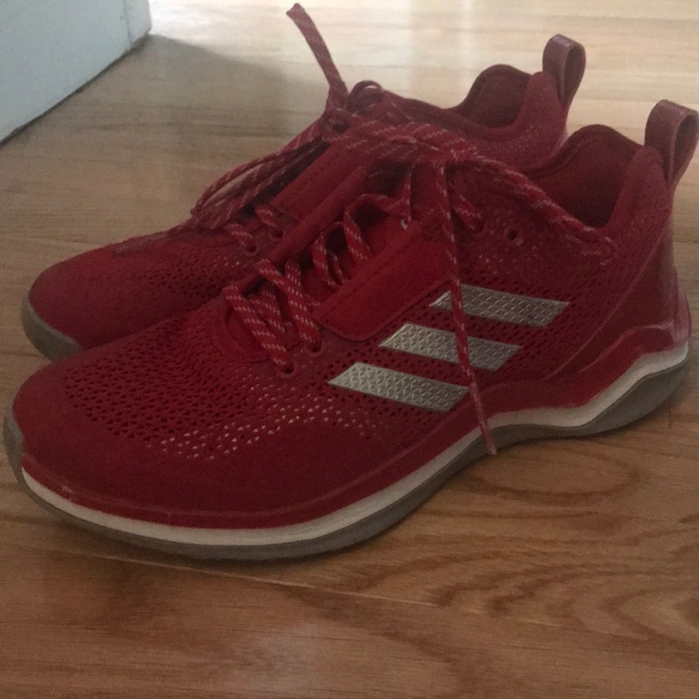 Adidas Red Shoes